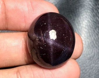 Star Garnet Cabochon...Oval Cabochon...25x21x14 mm...83 Cts...A#L4488