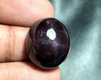 Star Garnet Cabochon...Oval Cabochon...21x18x11 mm...50 Cts...A#L4495