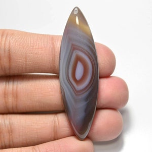 Natural Botswana Agate Cabochon...Marquise Cabochon...55x16x5 mm..33 Cts...#G3494