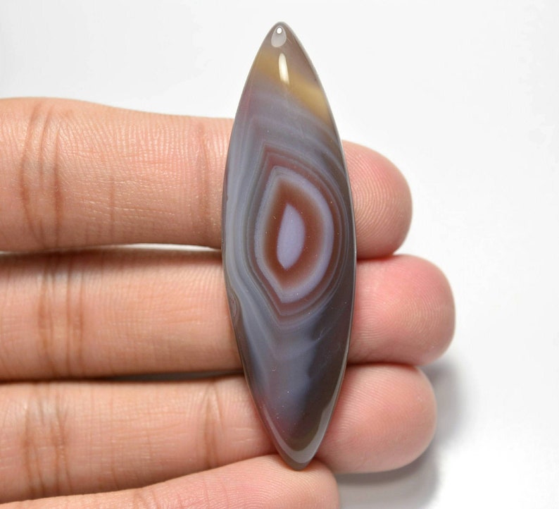 Natural Botswana Agate Cabochon...Marquise Cabochon...55x16x5 mm..33 Cts...#G3494