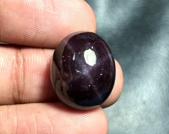 Star Garnet Cabochon...Oval Cabochon...19x16x11 mm...37 Cts...A#L4496