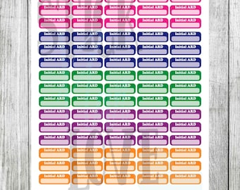 Initial ARD Stickers, ARD Stickers, ARD Meeting Stickers, Teacher Stickers, Planner Stickers, Teacher Planner, Meeting Stickers, Stickers