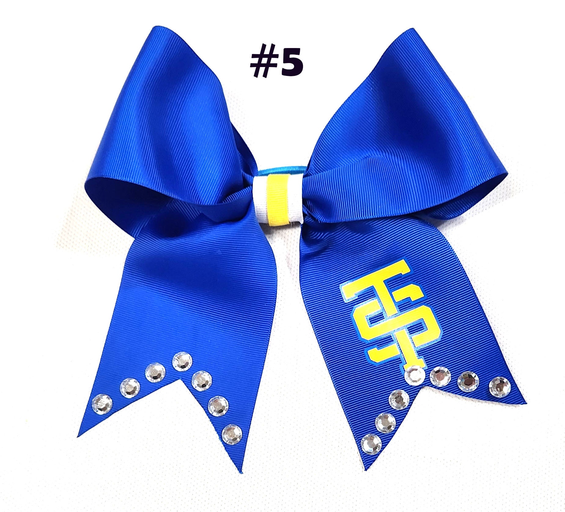 CHEER BOWS Ribbon Cheerleader Request Custom Colors to Match Costumes ...