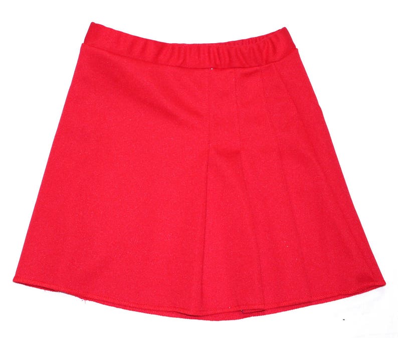 Cheerleader Skirt With Pleats.costume Child Teen Adult Etsy