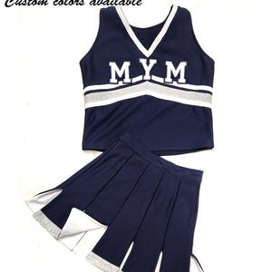 Jupe pom-pom girl fly away adulte plus, homme, enfant, bleu marine ou couleur de votre choix,Logo non inclus options frais de livraison Voir la description