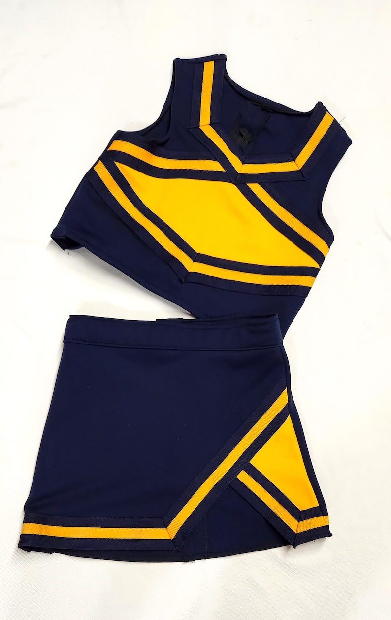 Cheerleader Uniforms Girls Size C4 Toddler Child Cheer Uniforms Spirit