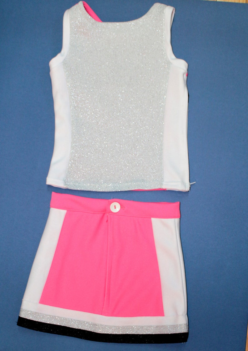 Cheerleader Uniforms Girls XSmall Toddler Cheer Uniforms Spirit School