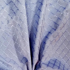 Fabric spandex medium color lavender embossed raised diamond design  3/8 inch Swimwear, dance, price for 1/4 yard