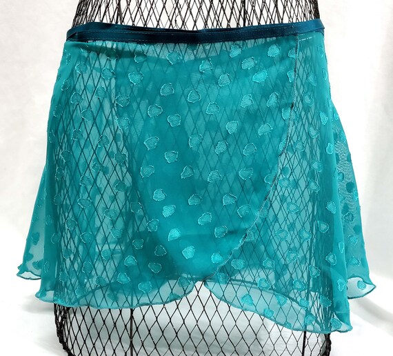 Chiffon embroidered skirt hot sale