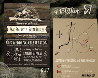 Rustic Mountain Wedding Sample Only