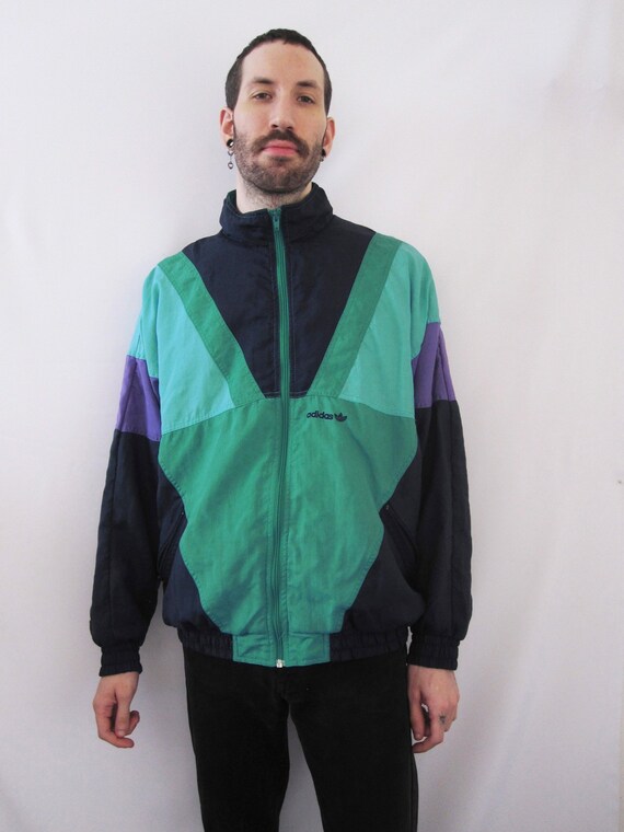 adidas tri color jacket