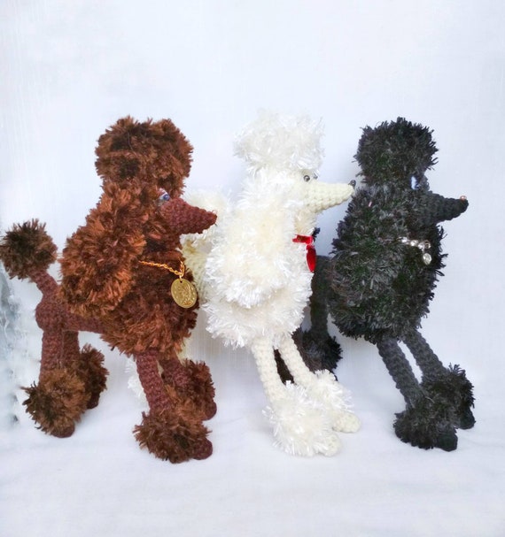 standard poodle stuffed animal