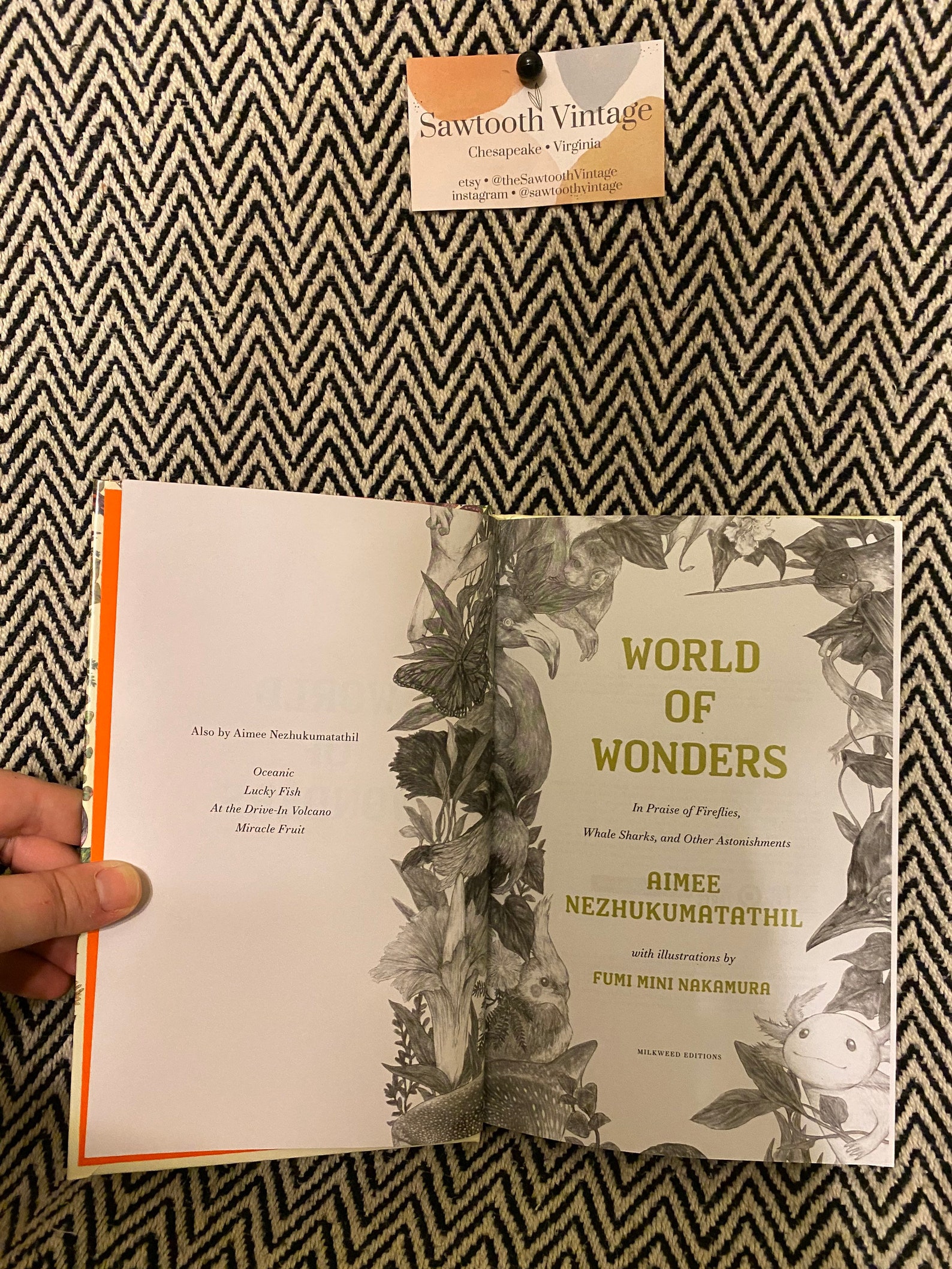 World of Wonders by Aimee Nezhukumatathil World of Wonders by Aimee Nezhukumatathil