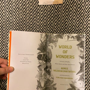 World of Wonders by Aimee Nezhukumatathil World of Wonders by Aimee Nezhukumatathil