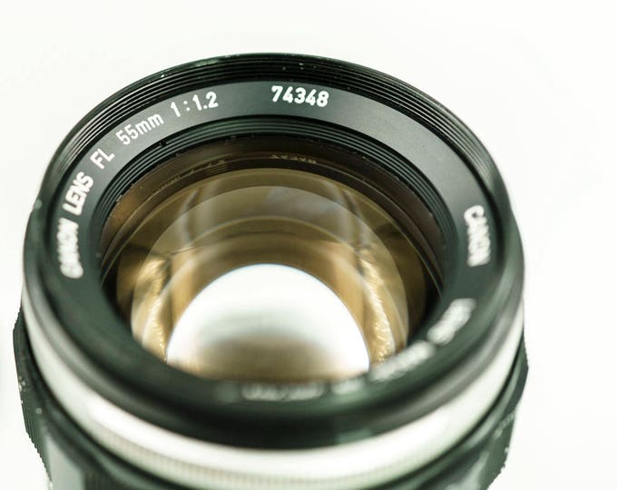 CANON FL 55mm f1.2 Prime lens. One of the Best in its Class!
