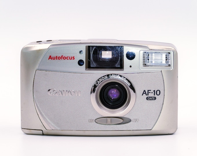 Canon Sure Shot AF-10/Prima AF-10 Compact LOMO Style Film camera for Travel and Street Photography