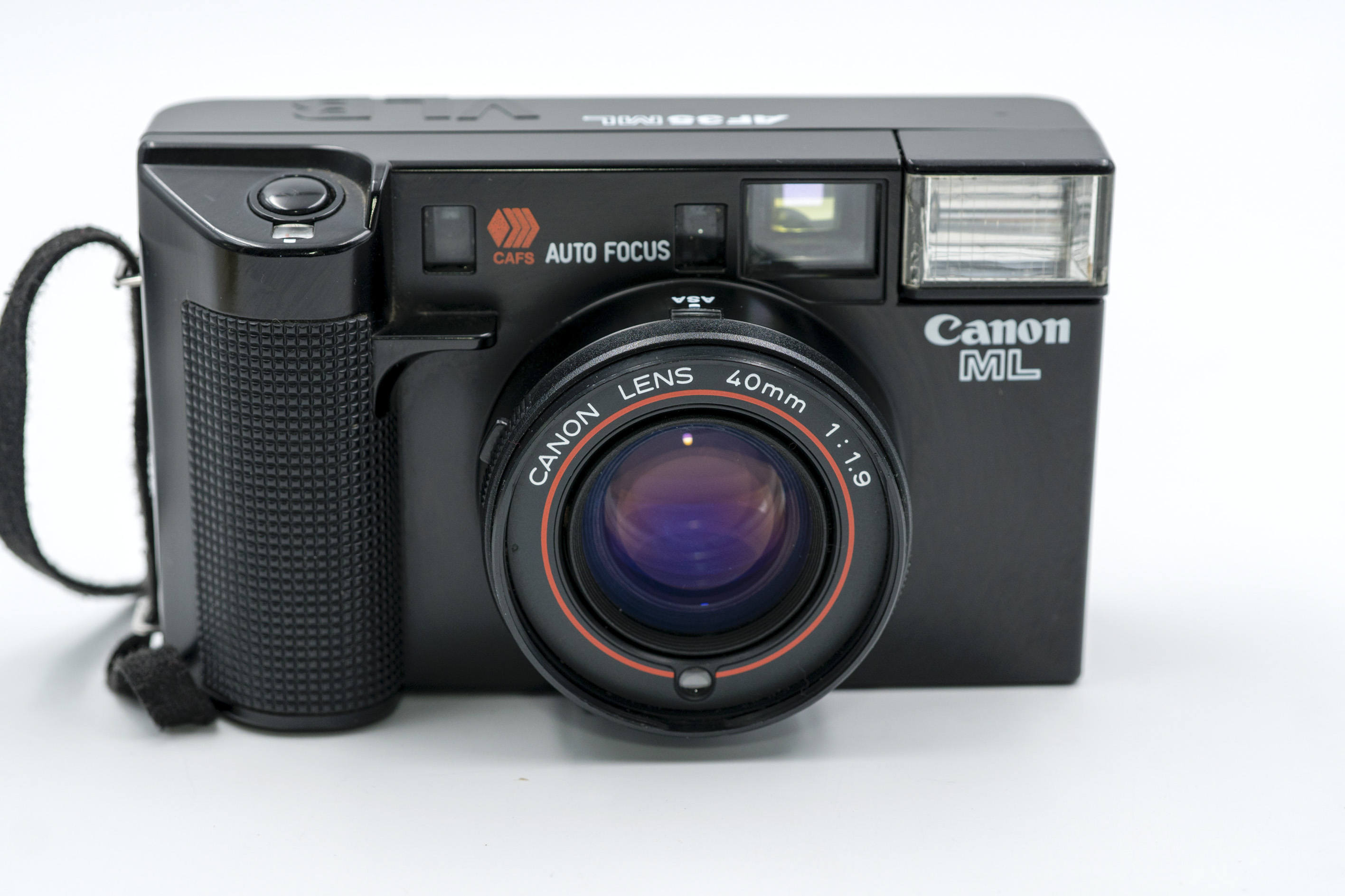 Canon AF35ML 35mm rangefinder film camera. In Excellent Condition