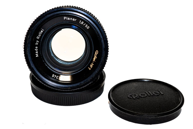 Rollei Planar 1.8 50 HFT Carl Zeiss Planar 1.8 50mm Excellent Quality and Condition Prime Lens