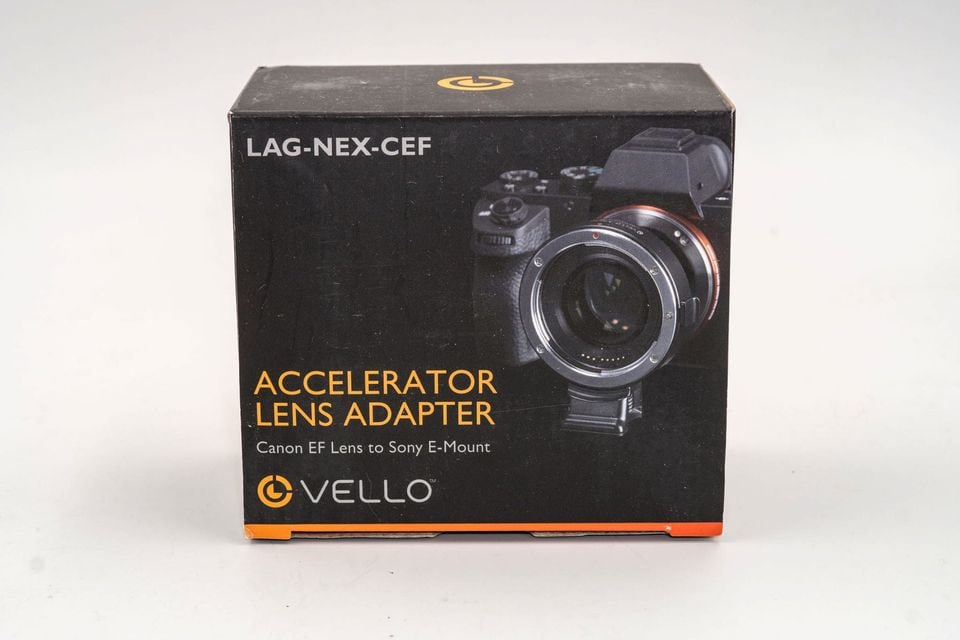 Vello Canon EF Lens to Sony E-Mount Camera Accelerator AF Lens Adapter