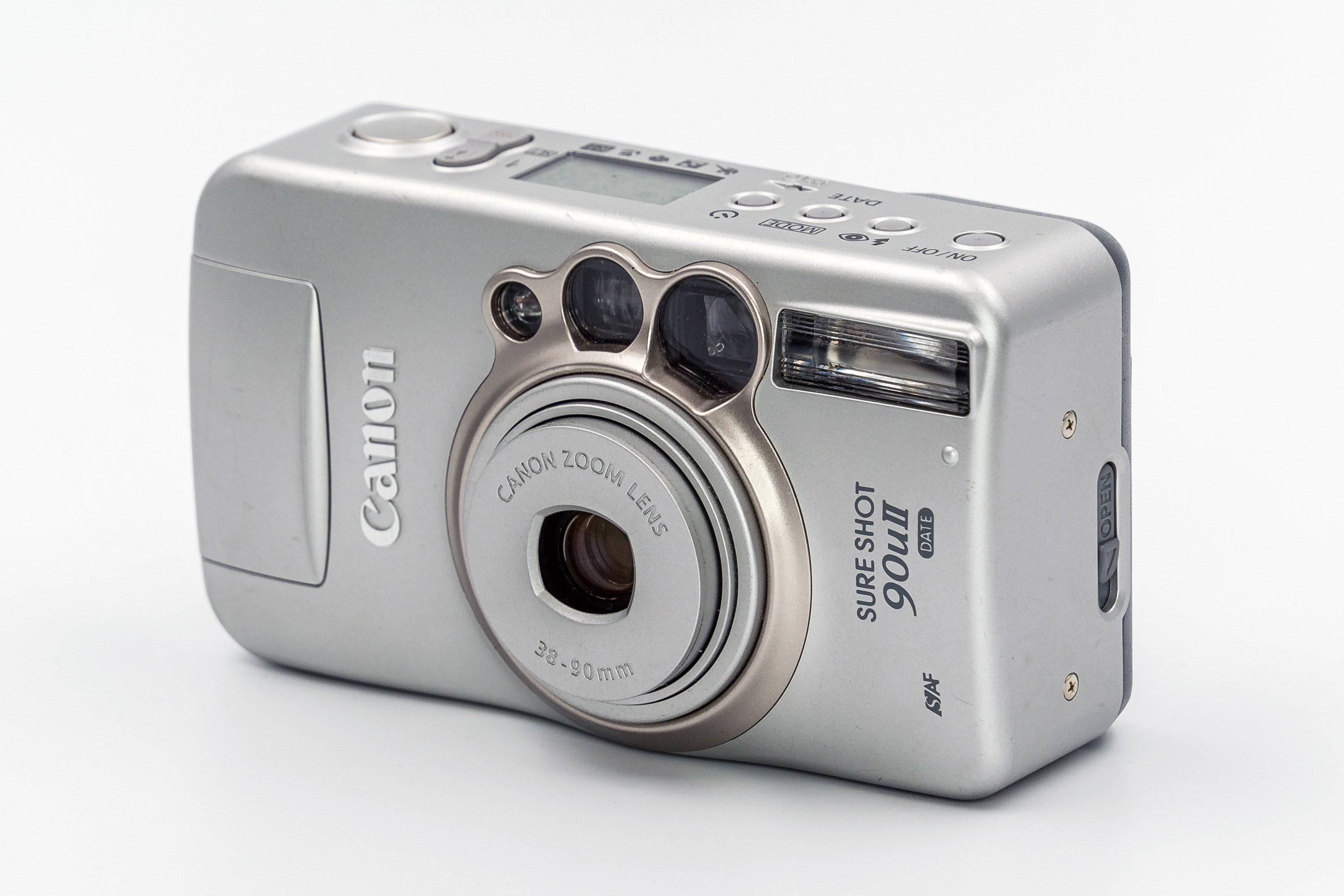 Canon Sure Shot 90u II 35mm PointandShoot Camera with Canon 3890mm