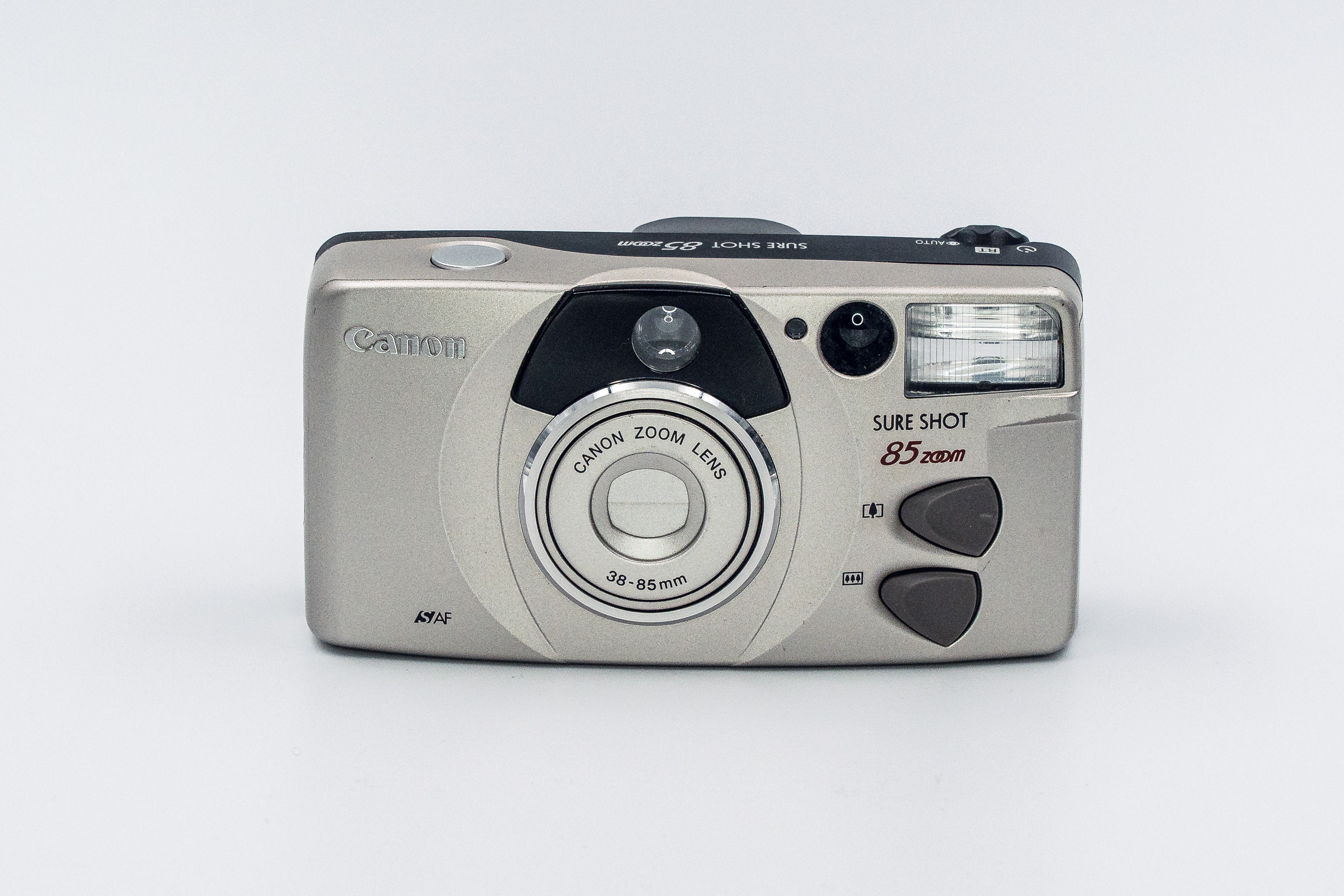 Canon Sure Shot 85 Zoom Platinum Edition 35mm PointandShoot Date