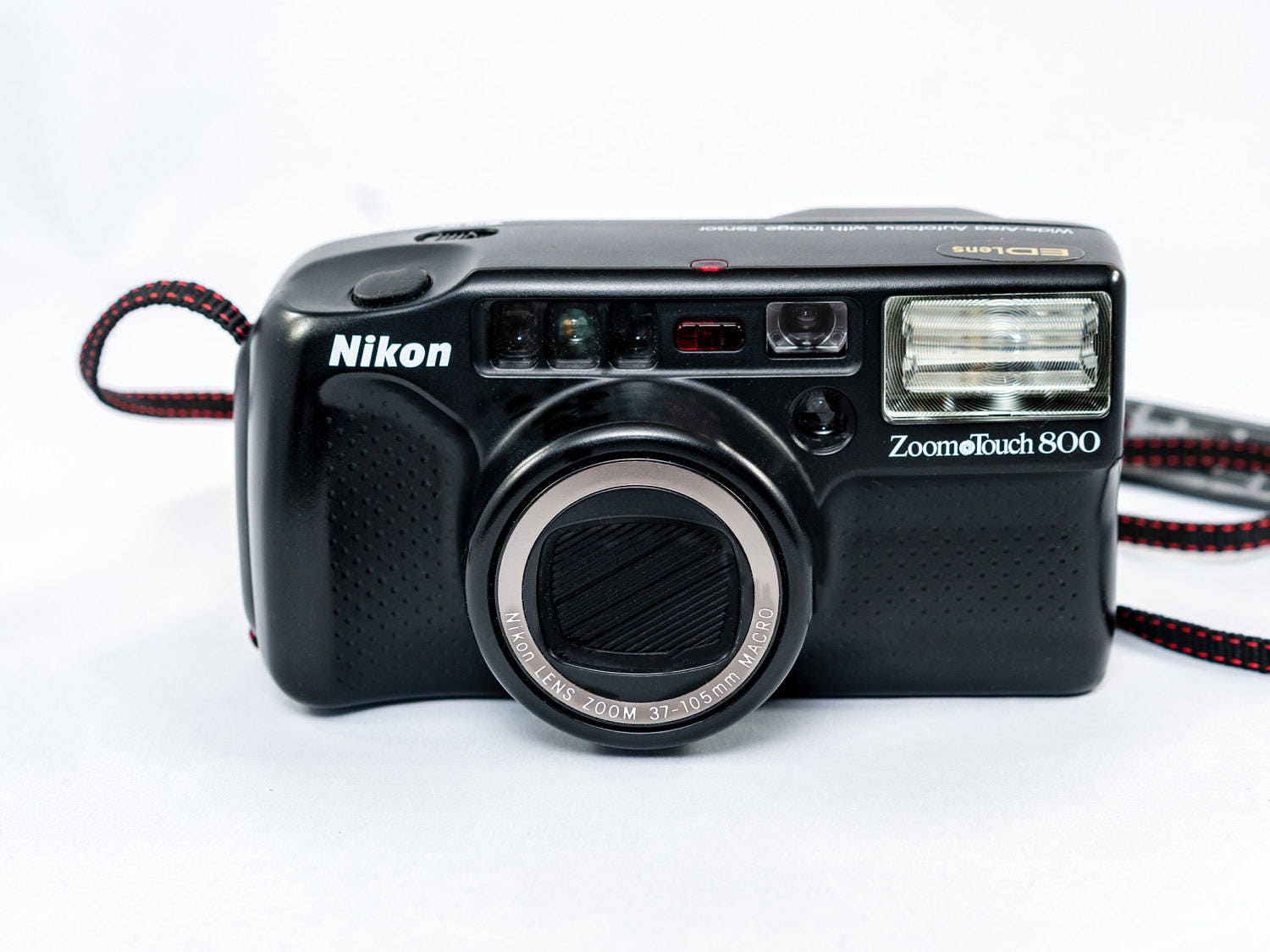 Nikon Zoom Touch 800 Film Camera with 37105mm Power Zoom Lens with ED