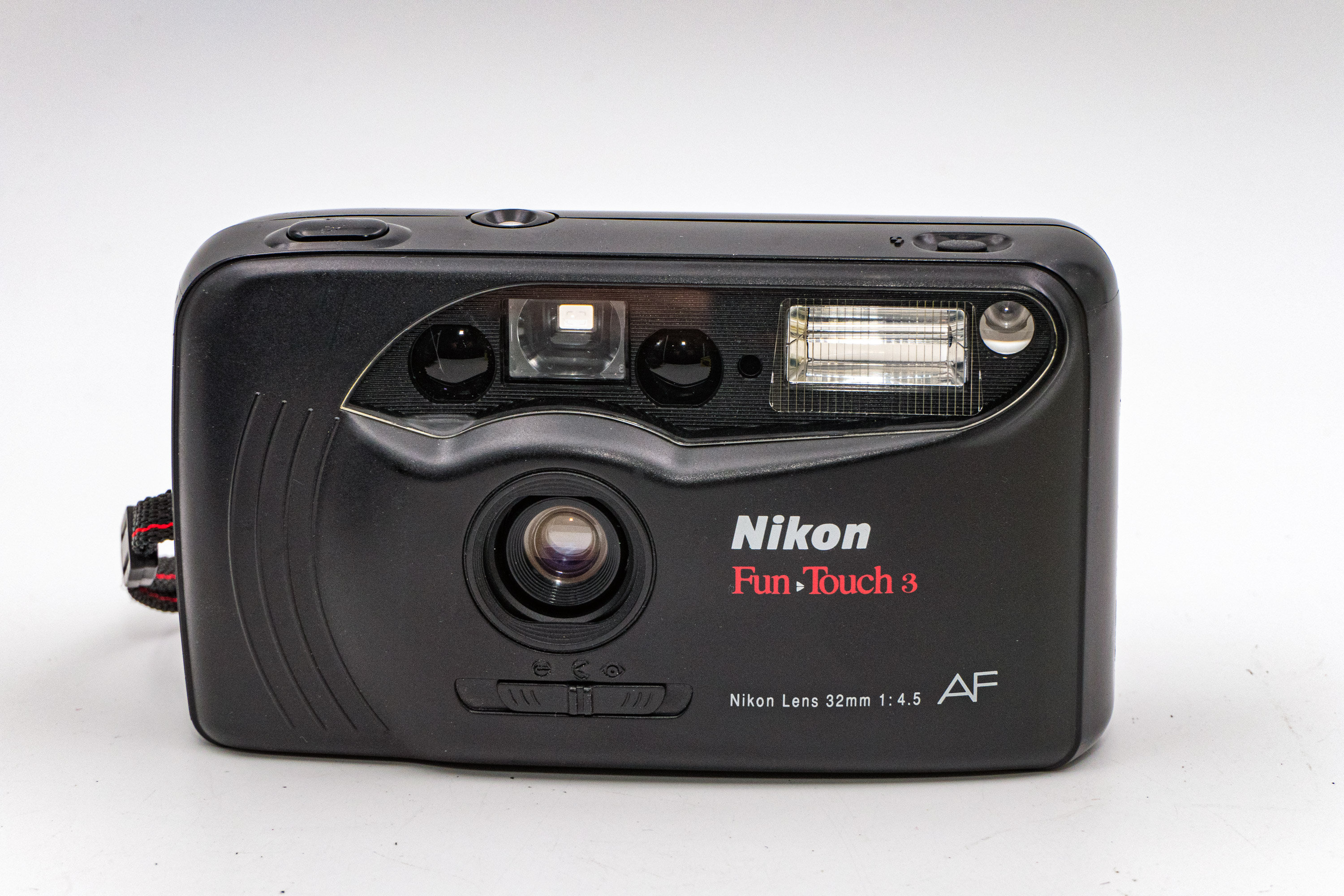 The Nikon Fun•Touch 3 Pointandshoot Camera with 32mm, f/4.5 Lens
