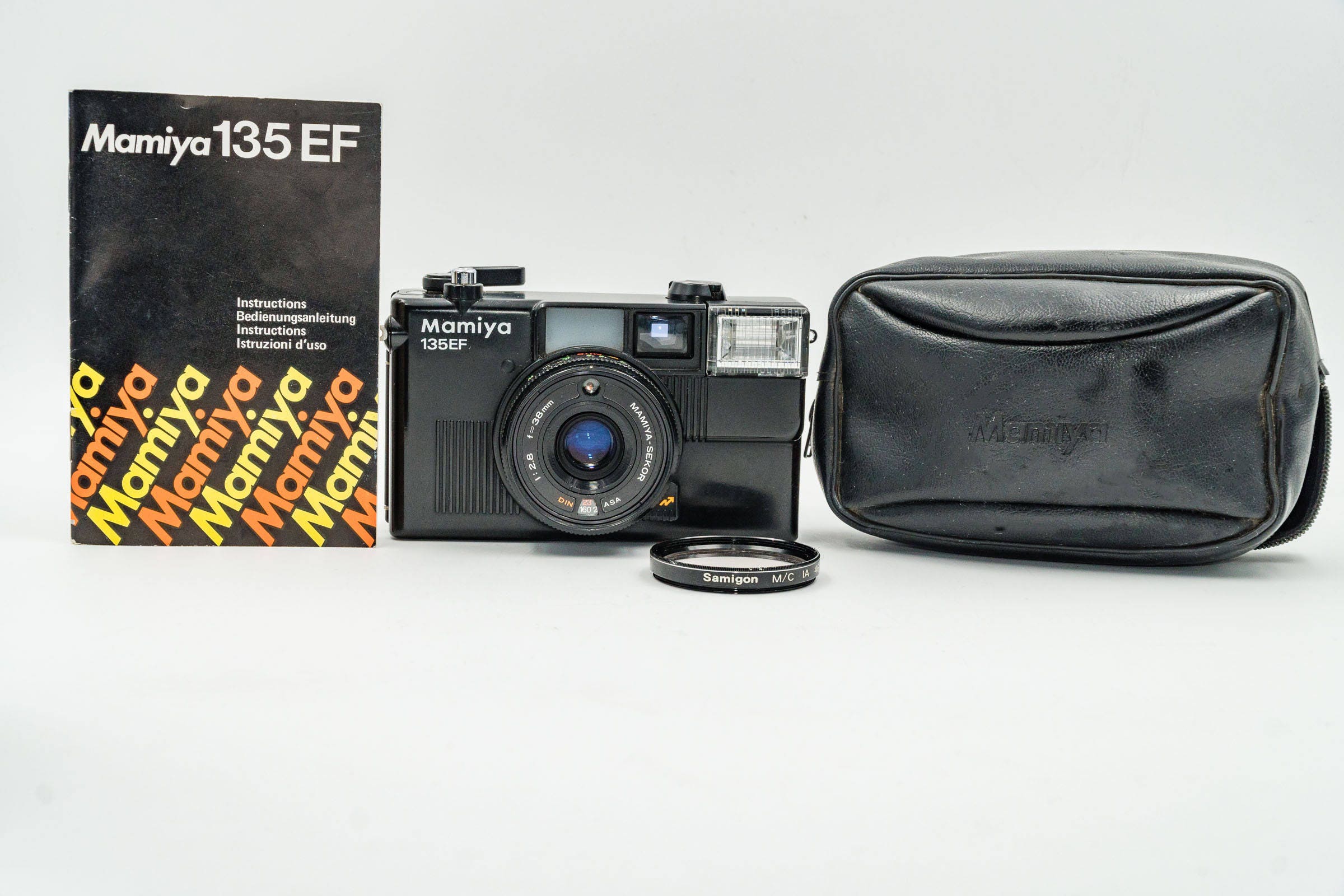 Very Rare Mamiya 135EF 35mm Film Rangefinder Camera with