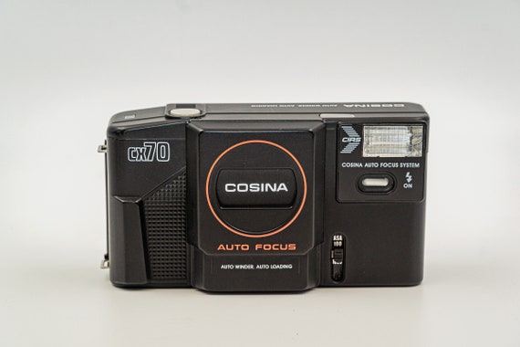 Very Rare Cosina (Voigtlander) CX-70 film camera with fast Cosinon 35mm f3.5 lens.