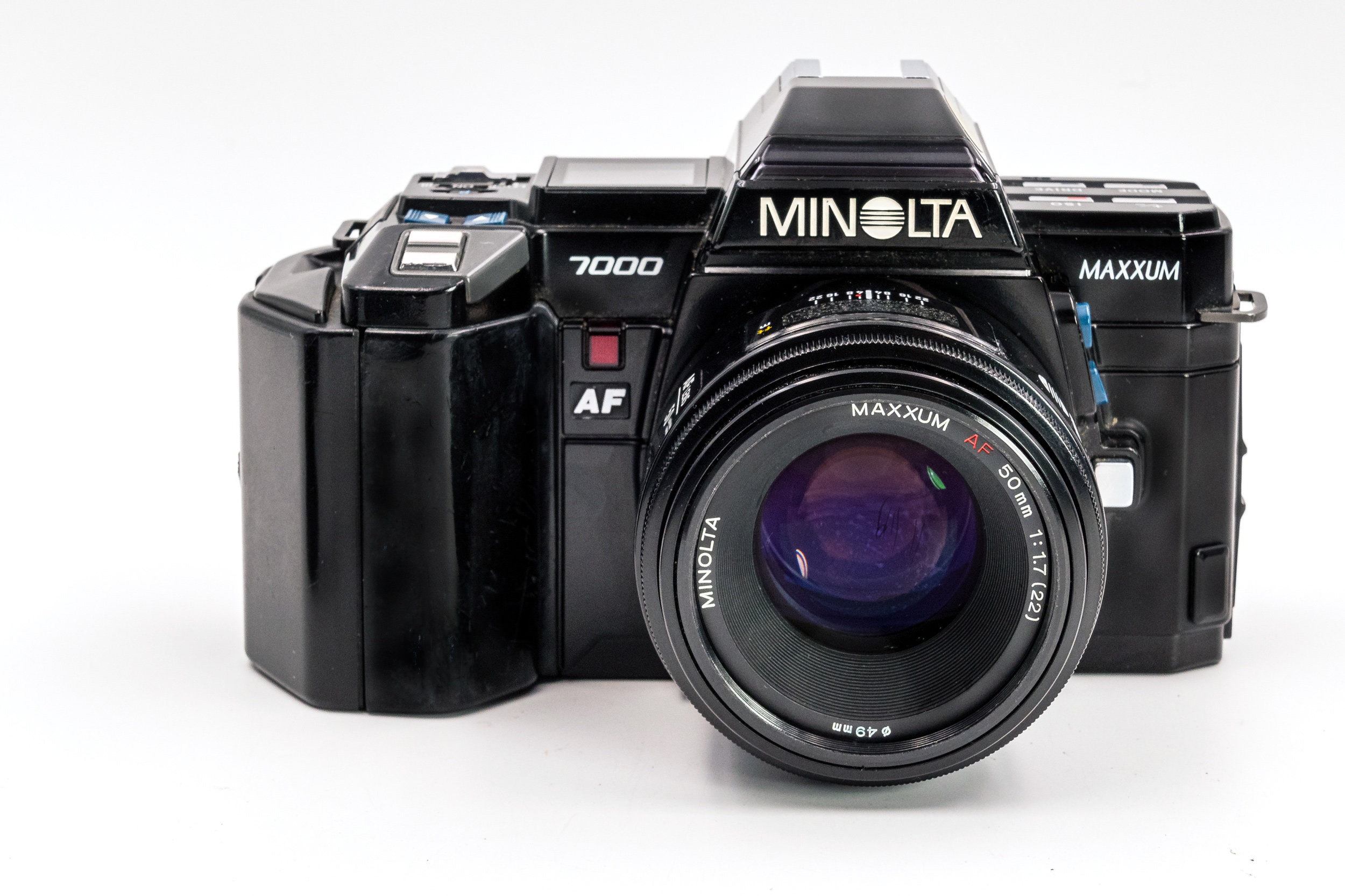 Minolta Autofocus Maxxum 7000 Camera with Minolta Maxxum AF 50mm f1.7