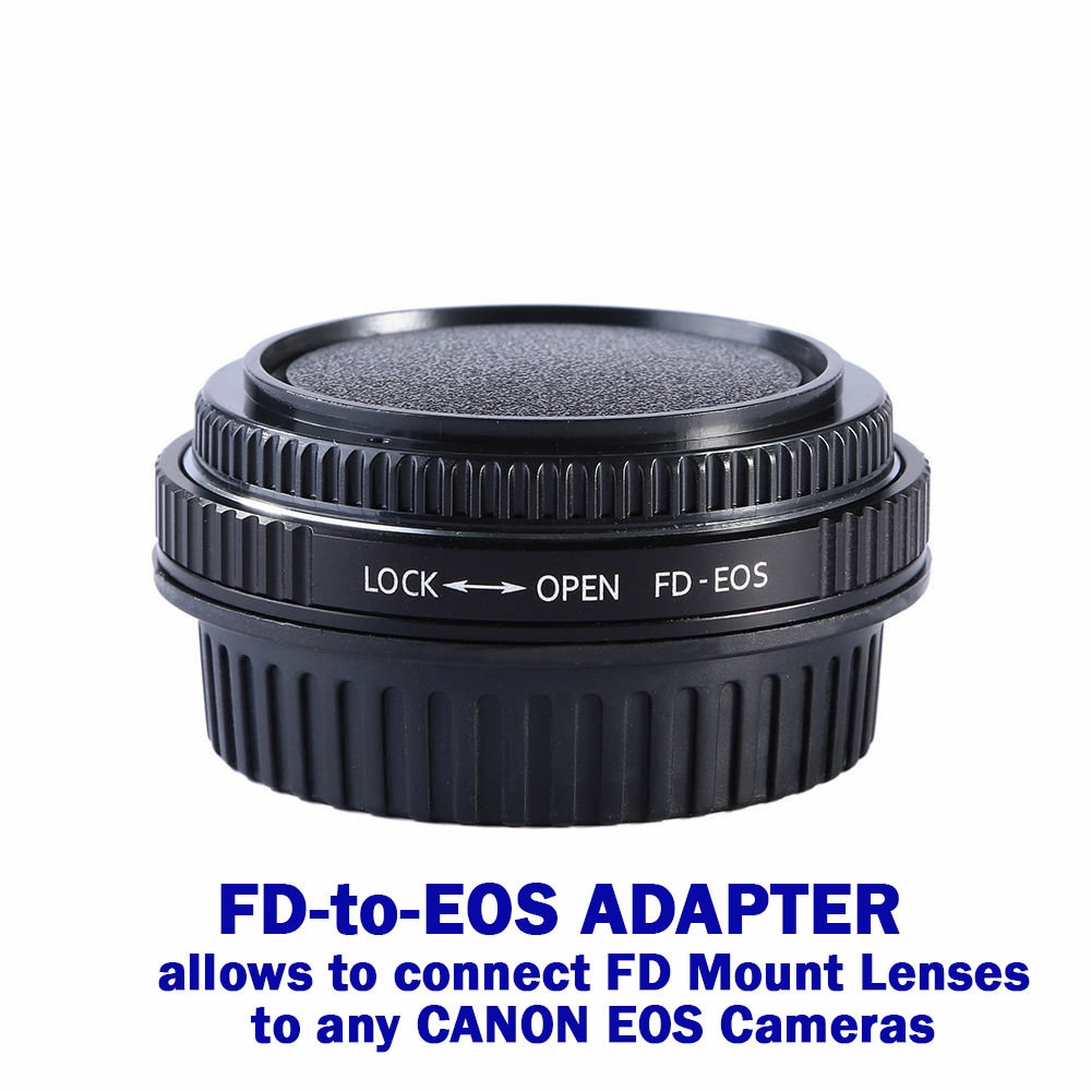 Professional CANON FD Lens Collection With Various Focal Professional CANON FD Lens Collection With Various Focal