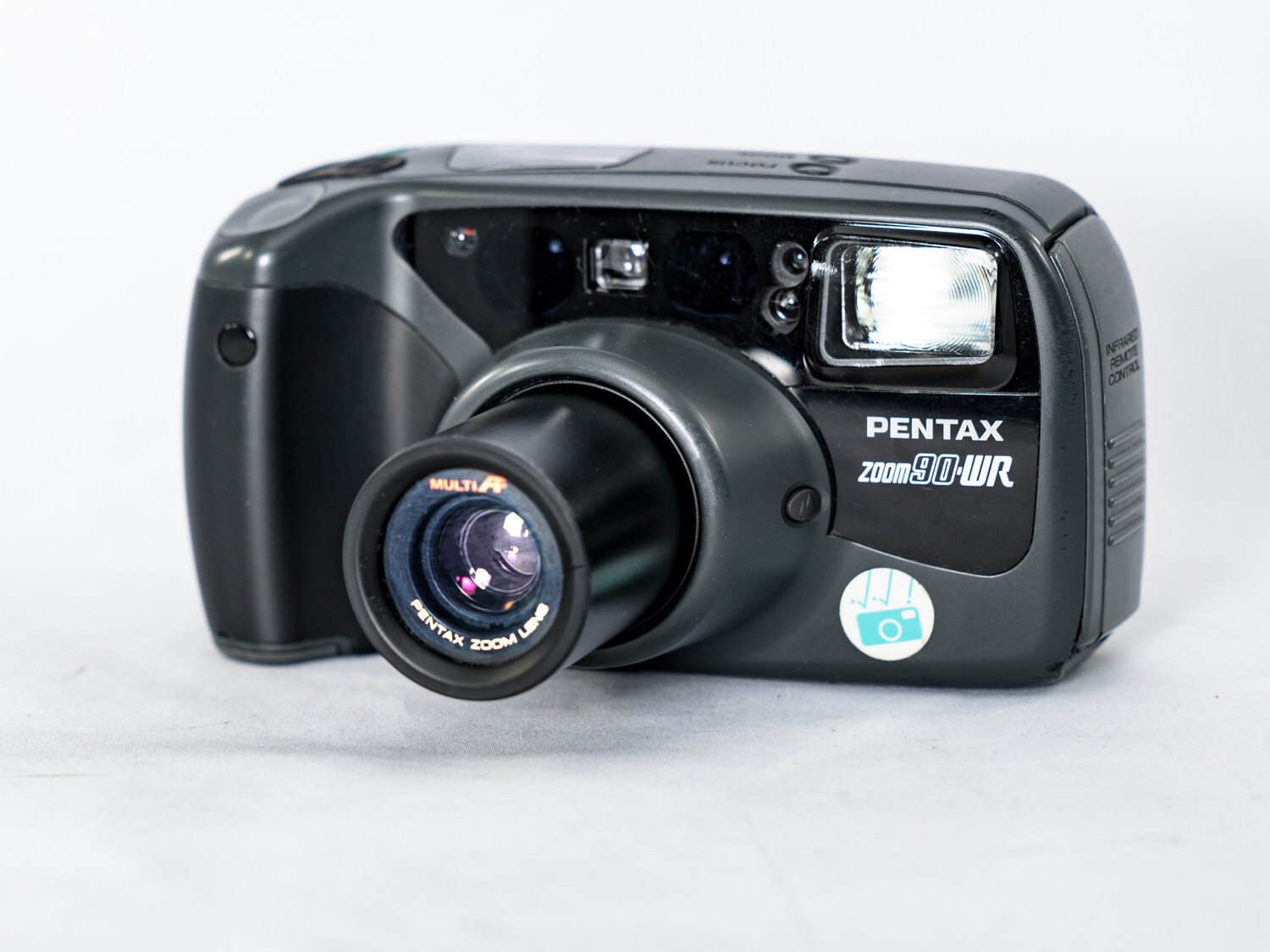 PENTAX MultiAF Zoom90WR PointandShoot 35mm Film Camera with 3890mm Tele Lens, Portrait Mode