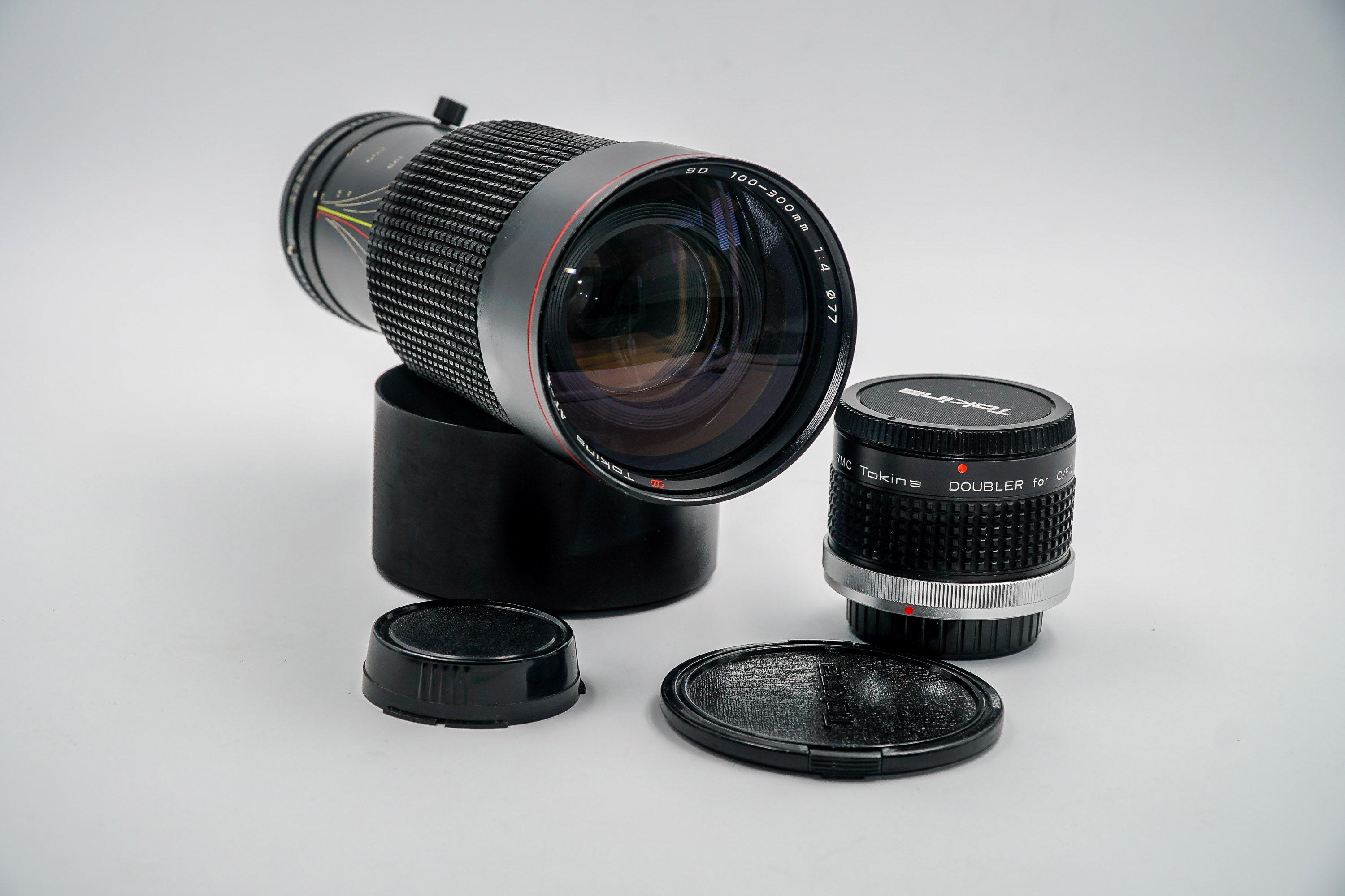 Tokina 100-300mm AT-X with constant f4 aperture lens, Canon FD Mount