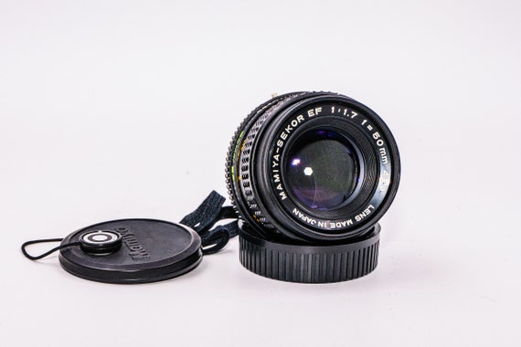 Set of Four Mamiya EF-X. EF 2 and EF Compatible lenses, all in very good condition, with both caps.