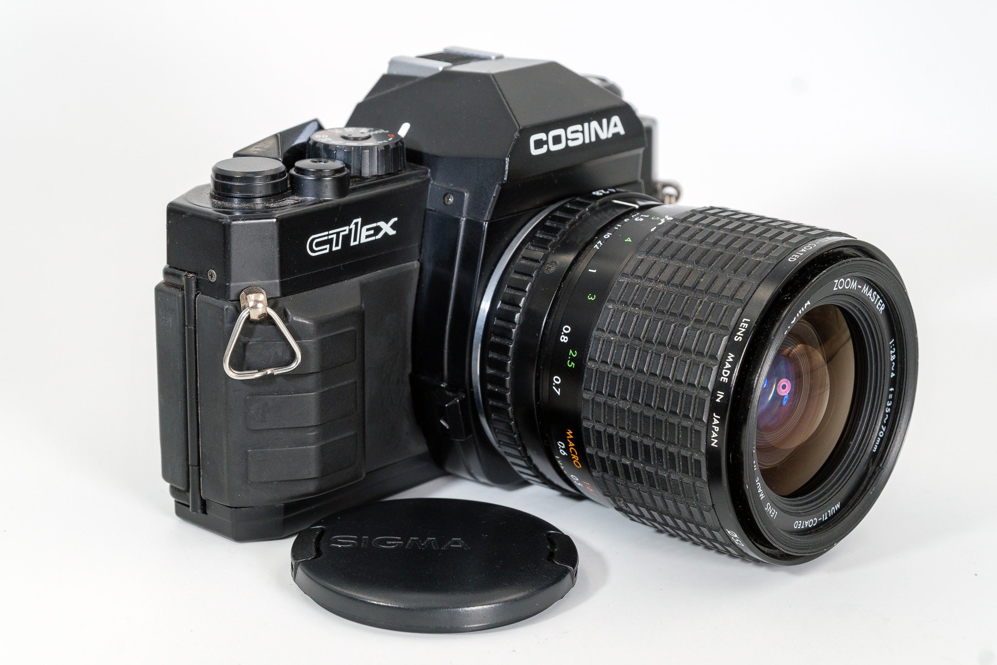 Cosina CT1G 50mm Prime Lens Vintage SLR Camera 