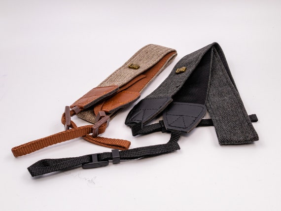Handmade Vintage Artisan SLR Universal Camera Strap. Durable, Comfotable and Stylish, in two colors.