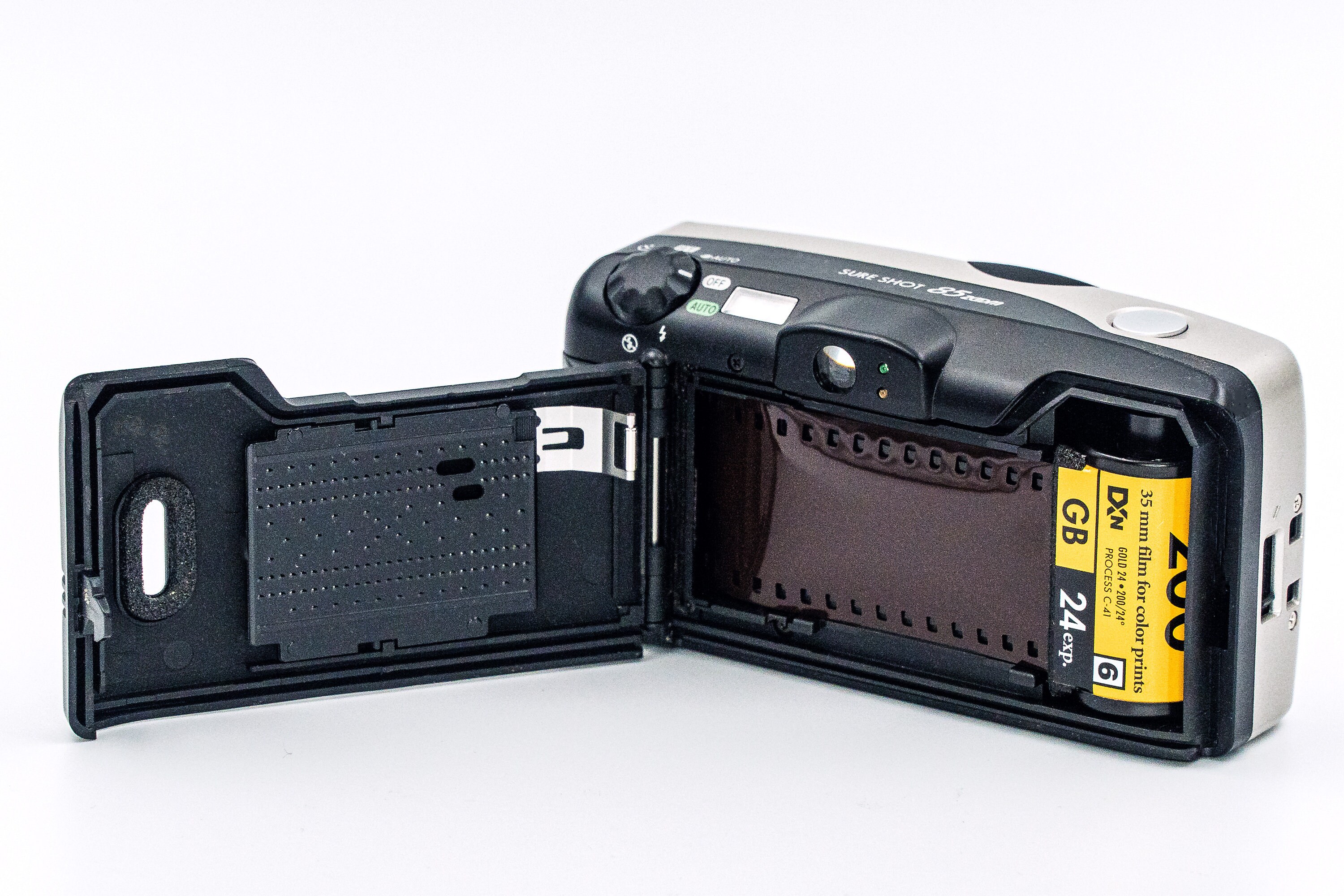 Canon Sure Shot 85 Zoom Platinum Edition 35mm PointandShoot Date