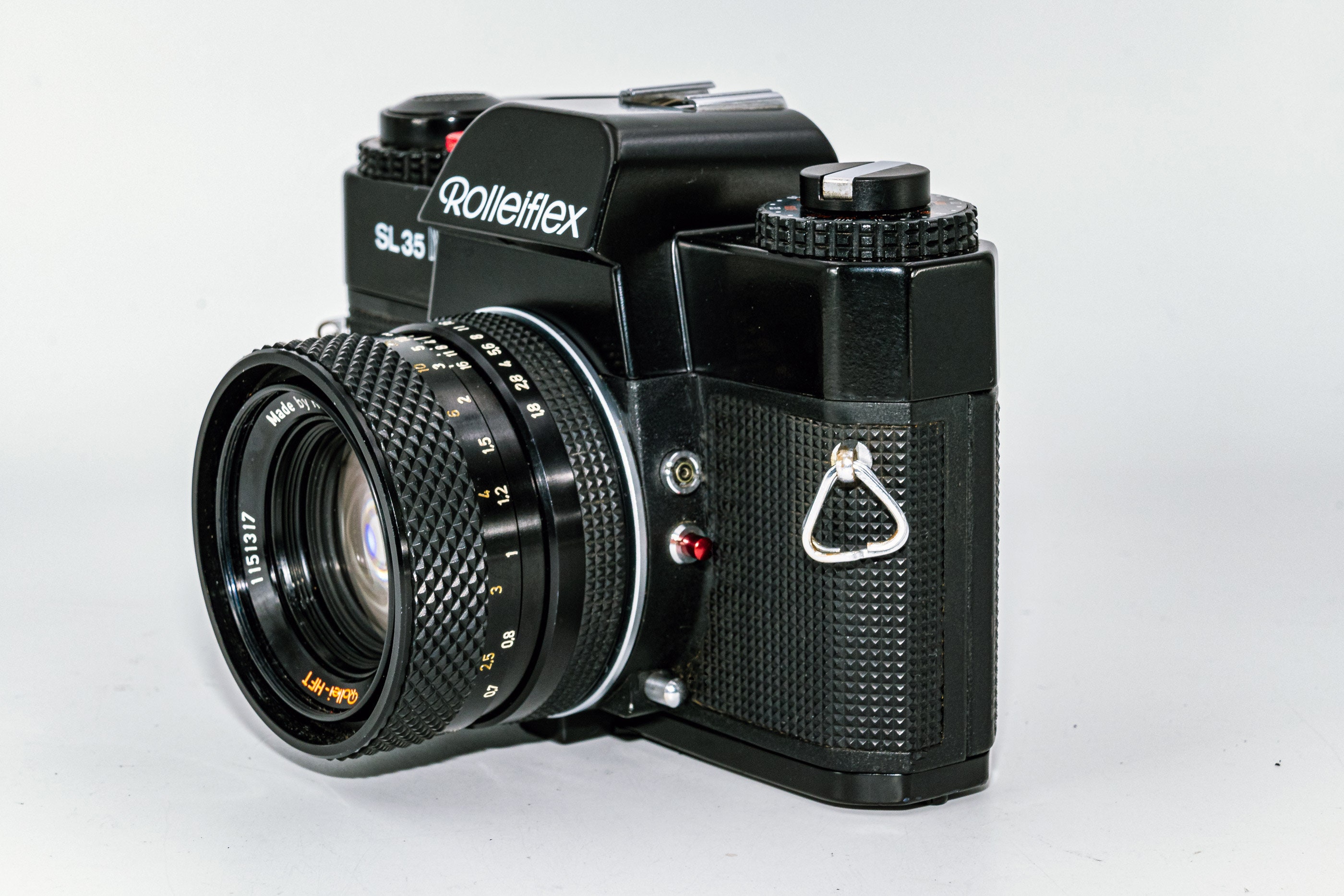 Rolleiflex SL35M with Rollei Planar 50mm f/1.8. The real gem of