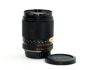 Collection of Yashica Manual Lenses from private C/Y mount,  all in excellent condition, with both