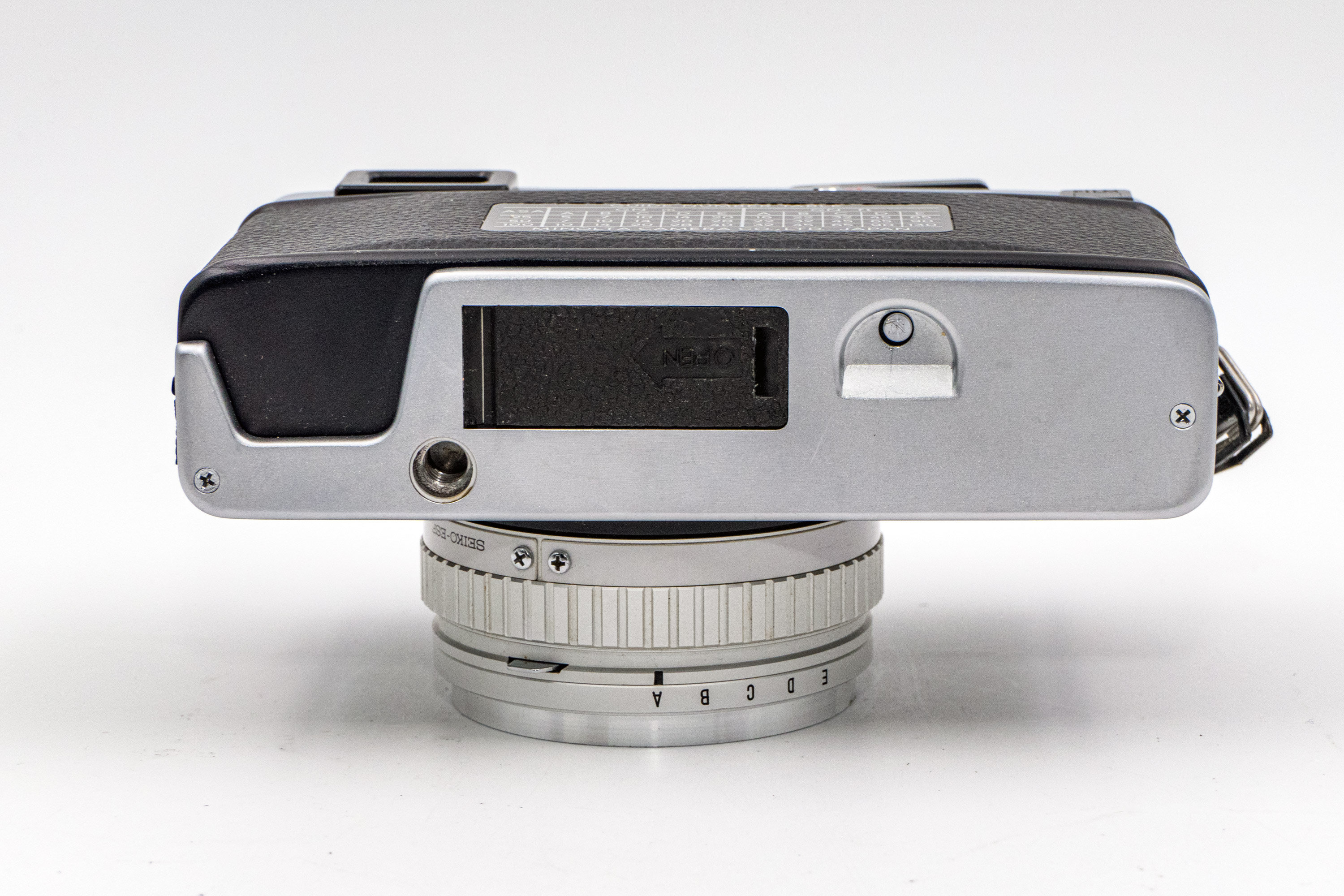 Minolta HiMatic E Rangefinder with RokkorQF 40mm 11.7 fast lens