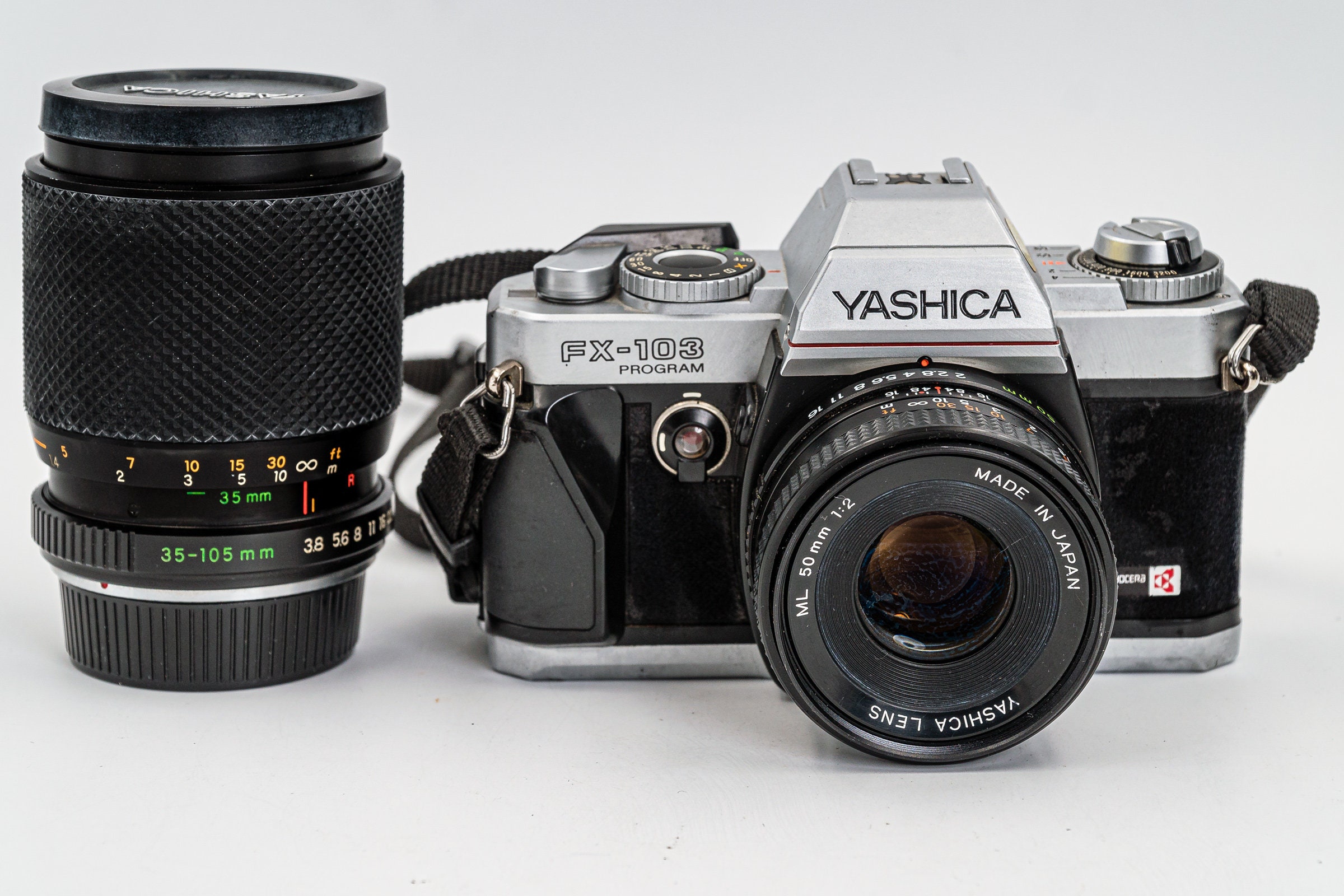 Yashica FX 103 Program With ML 50mm F2 0 Automatic Prime Yashica Lens