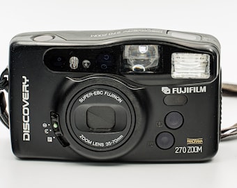 FujiFilm Discovery 270 Zoom Panorama with optical zoom with Super-EBC  Fujinon 35mm-70mm Excellent