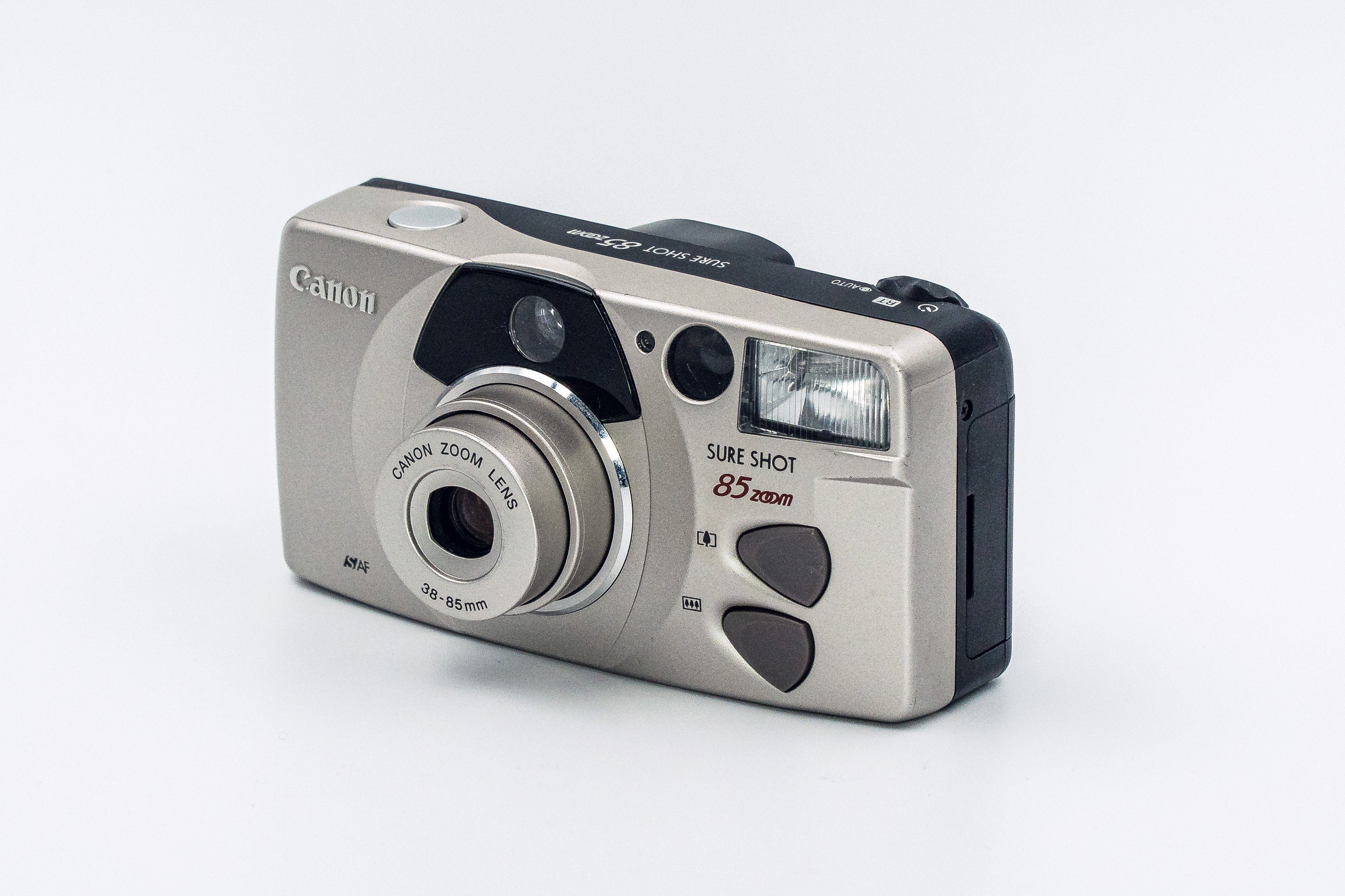 Canon Sure Shot 85 Zoom Platinum Edition 35mm PointandShoot Date