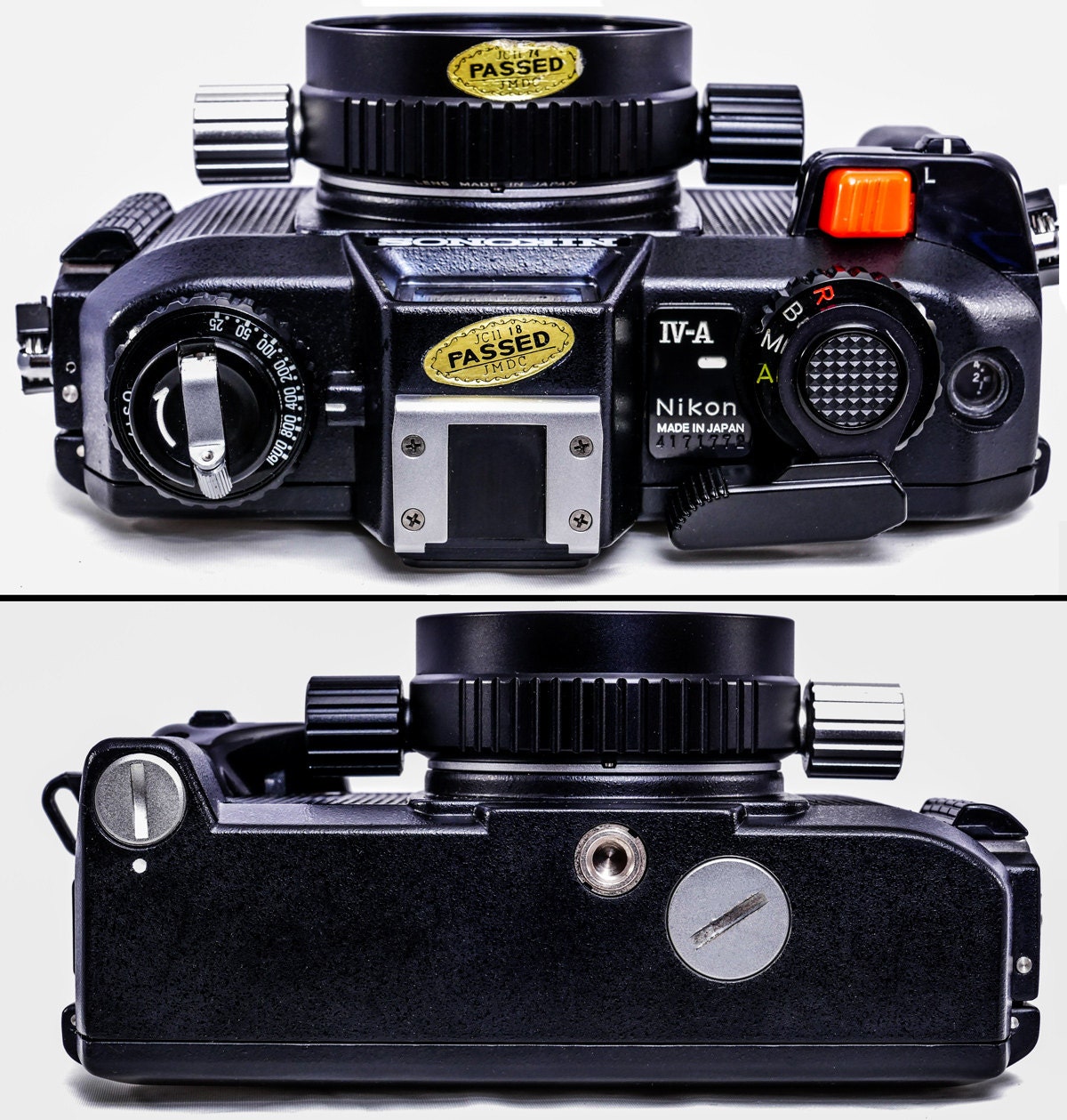 NIKONOS IVA Underwater Film Camera with WNikkor 35mm F/2.5 Lens