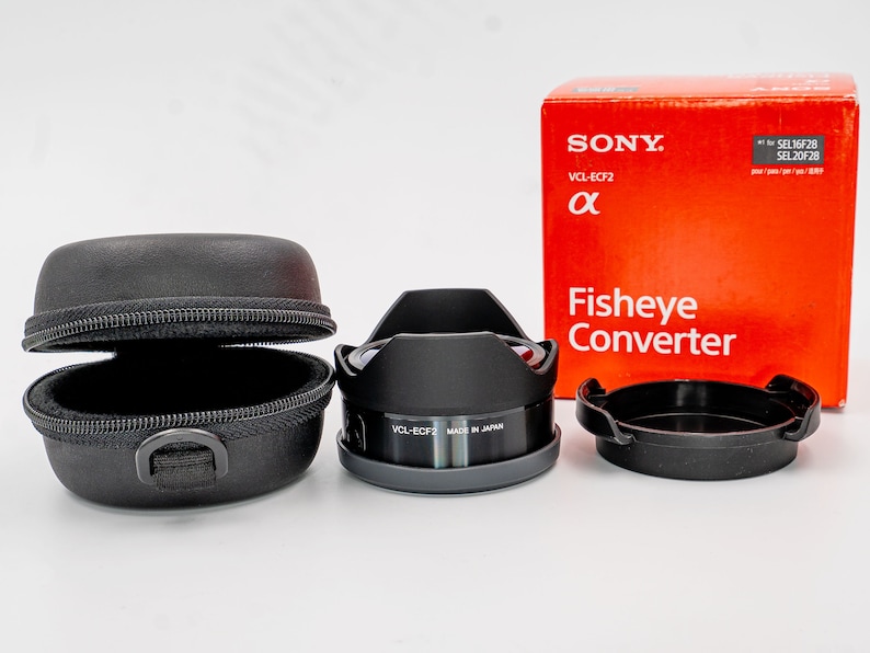 SONY VCL-EXF2 Fisheye Convertor for SONY 16mm F2.8 Lens