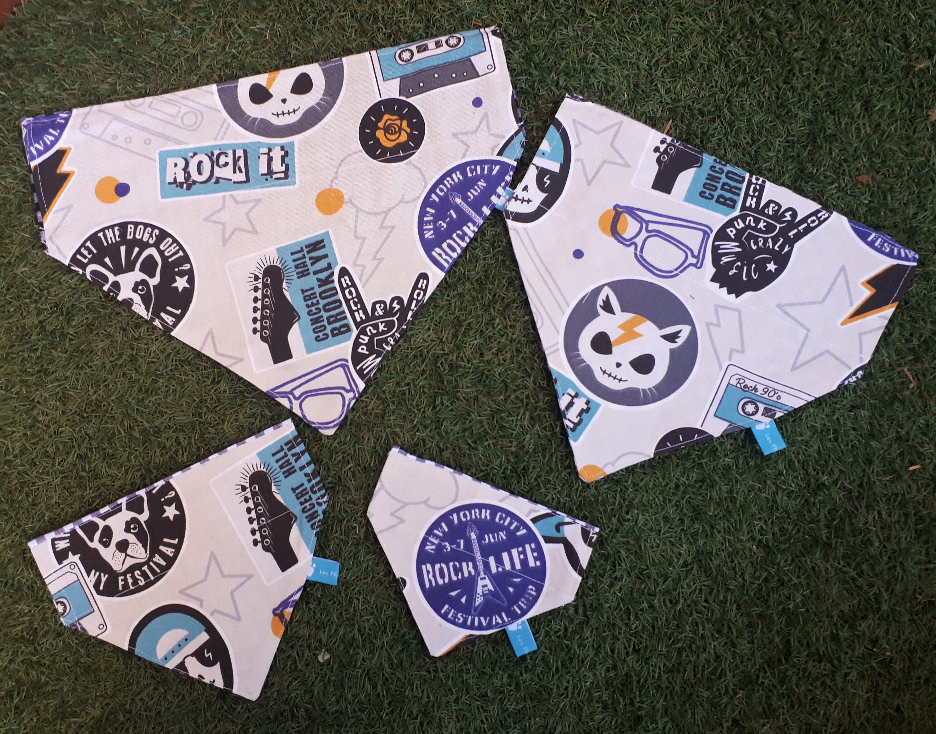 Bandanas Réversibles Pour Animaux