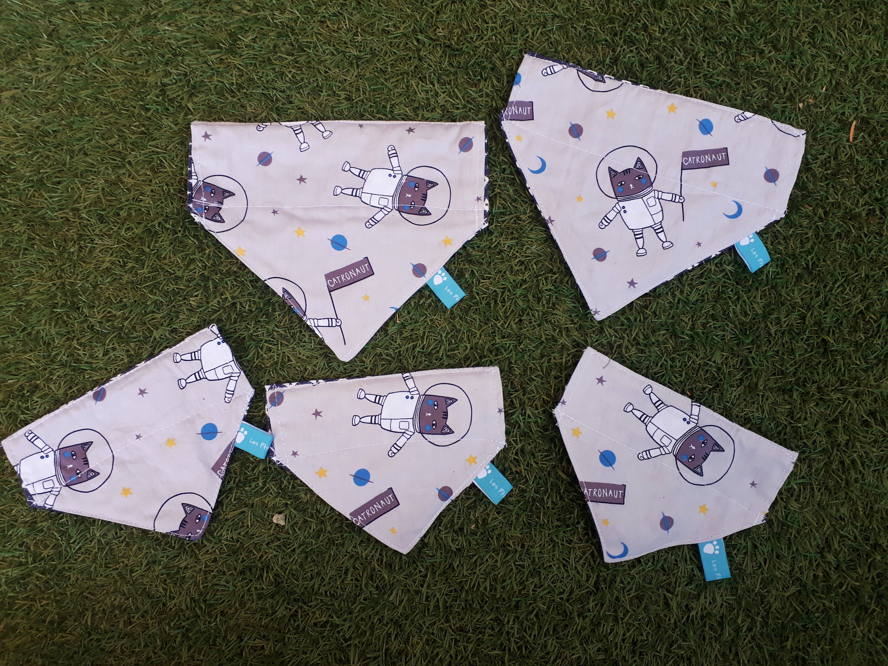 Bandanas Réversibles Pour Animaux