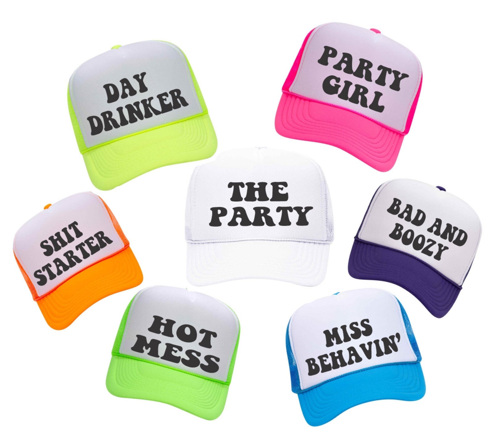 Party Hats Bachelor Party Hat Crew Hat Team Crew Totally Etsy