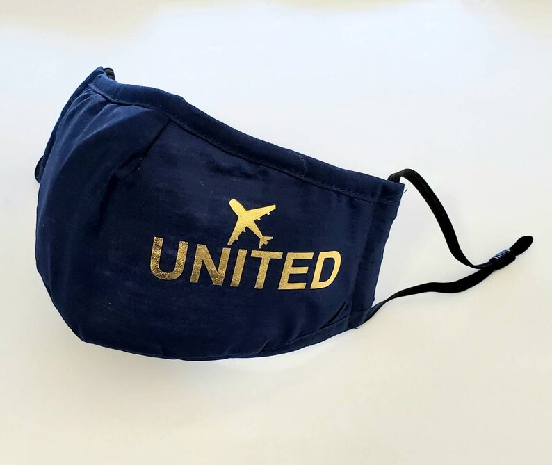 Face Mask Airline Face Mask Made In USA Filter Included Etsy