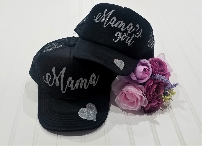 Mama and Mamas Girl Matching Hat Set Matching Hat Set Mother Etsy